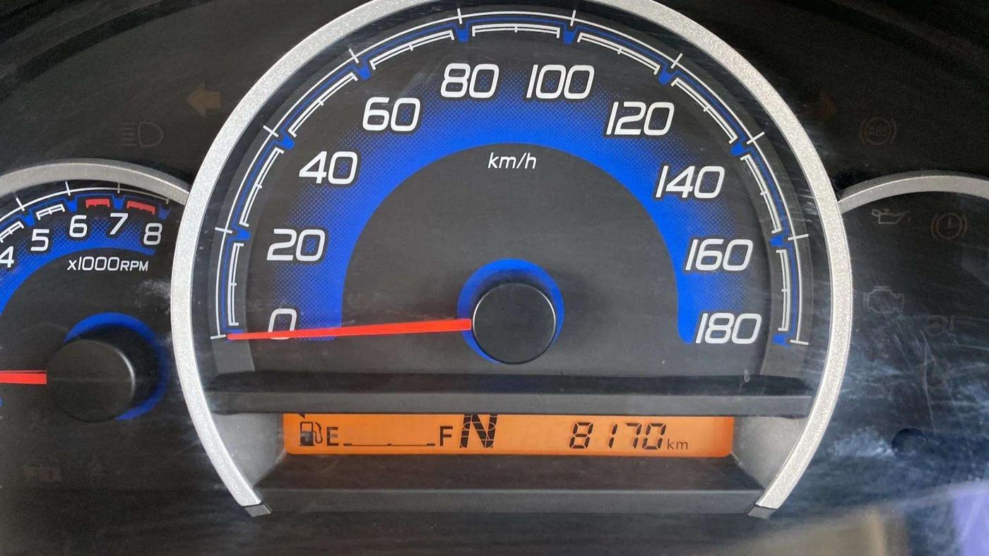 2018 Maruti Wagon R 1.0 VXI AMT, Petrol, Automatic, 8,182 km, Odometer Image