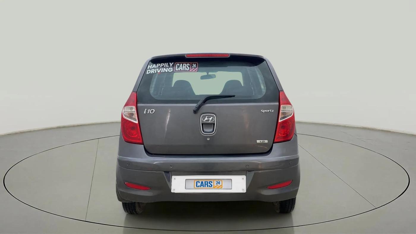 2013 Hyundai i10 SPORTZ 1.2, Petrol, Manual, 65,696 km, Back/Rear