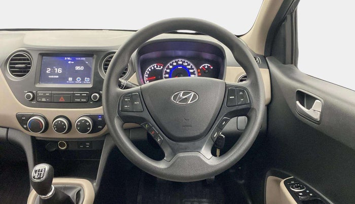 2018 Hyundai Grand i10 SPORTZ 1.2 KAPPA VTVT, Petrol, Manual, 25,904 km, Steering Wheel Close Up