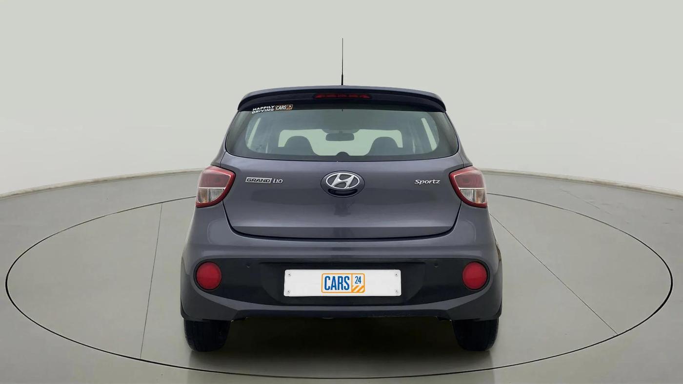2018 Hyundai Grand i10 SPORTZ 1.2 KAPPA VTVT, Petrol, Manual, 25,904 km, Back/Rear