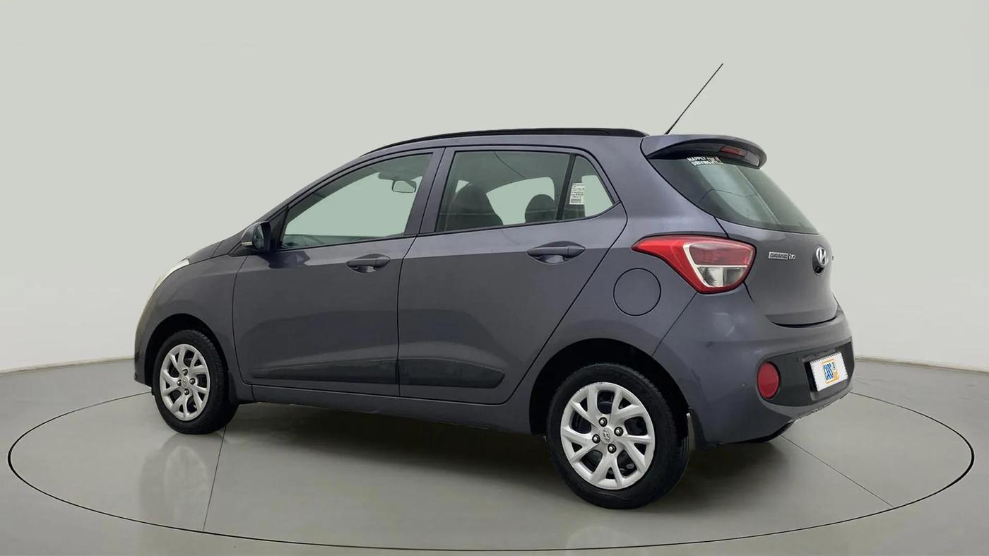 2018 Hyundai Grand i10 SPORTZ 1.2 KAPPA VTVT, Petrol, Manual, 25,904 km, Left Back Diagonal
