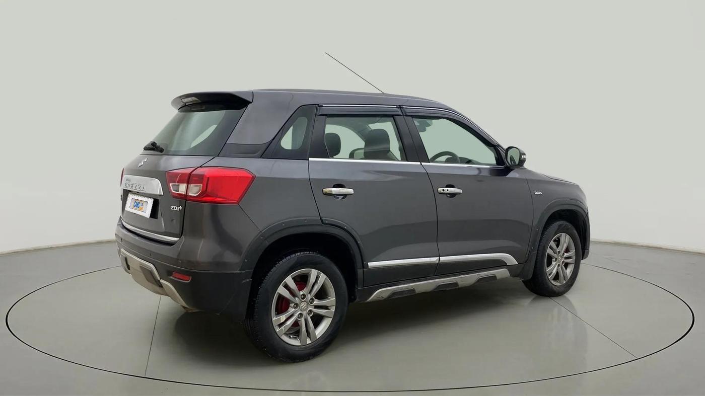 2017 Maruti Vitara Brezza ZDI PLUS, Diesel, Manual, 75,810 km, Right Back Diagonal