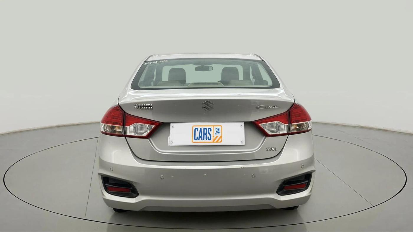 2016 Maruti Ciaz ZXI, Petrol, Manual, 26,738 km, Back/Rear
