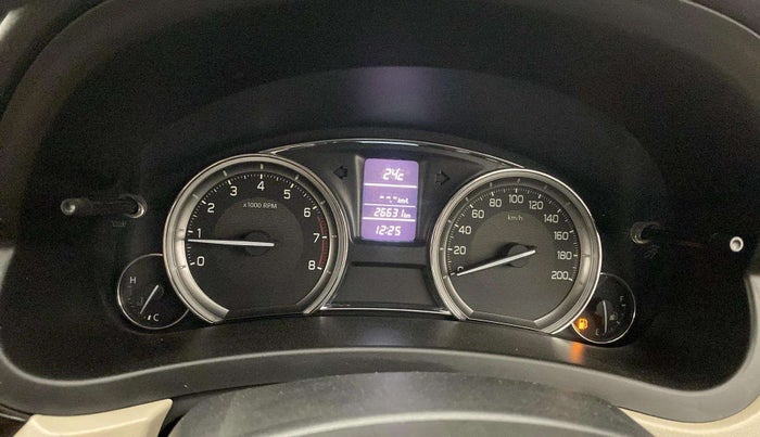 2016 Maruti Ciaz ZXI, Petrol, Manual, 26,738 km, Odometer Image