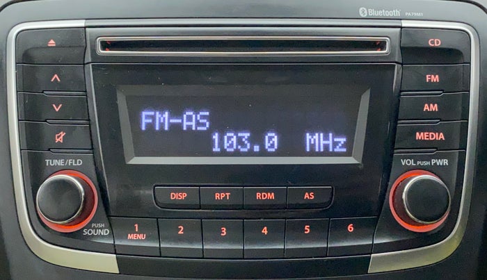 2017 Maruti Ciaz ZETA 1.4  AT PETROL, Petrol, Automatic, 59,305 km, Infotainment System