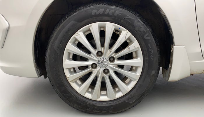 2017 Maruti Ciaz ZETA 1.4  AT PETROL, Petrol, Automatic, 59,305 km, Left Front Wheel