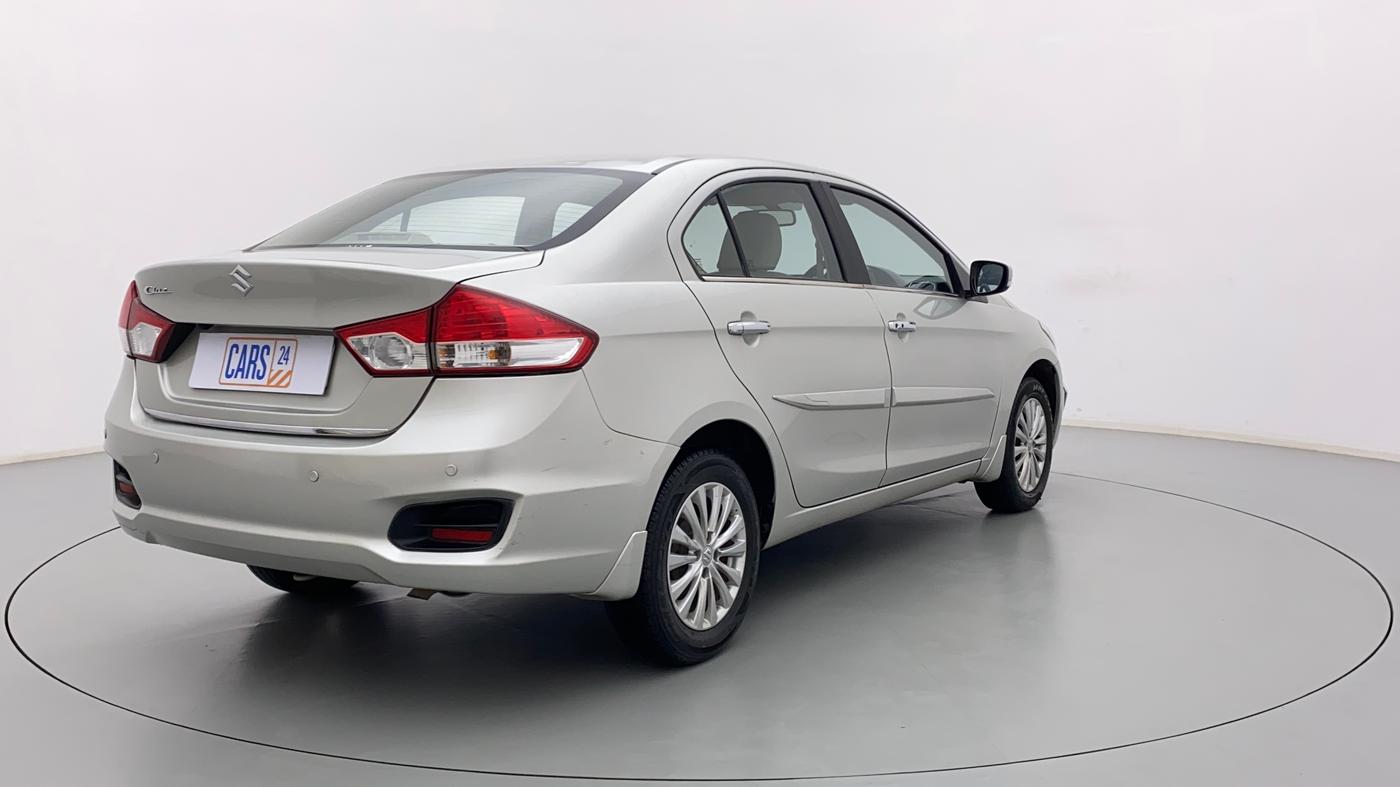 2017 Maruti Ciaz ZETA 1.4  AT PETROL, Petrol, Automatic, 59,305 km, Right Back Diagonal