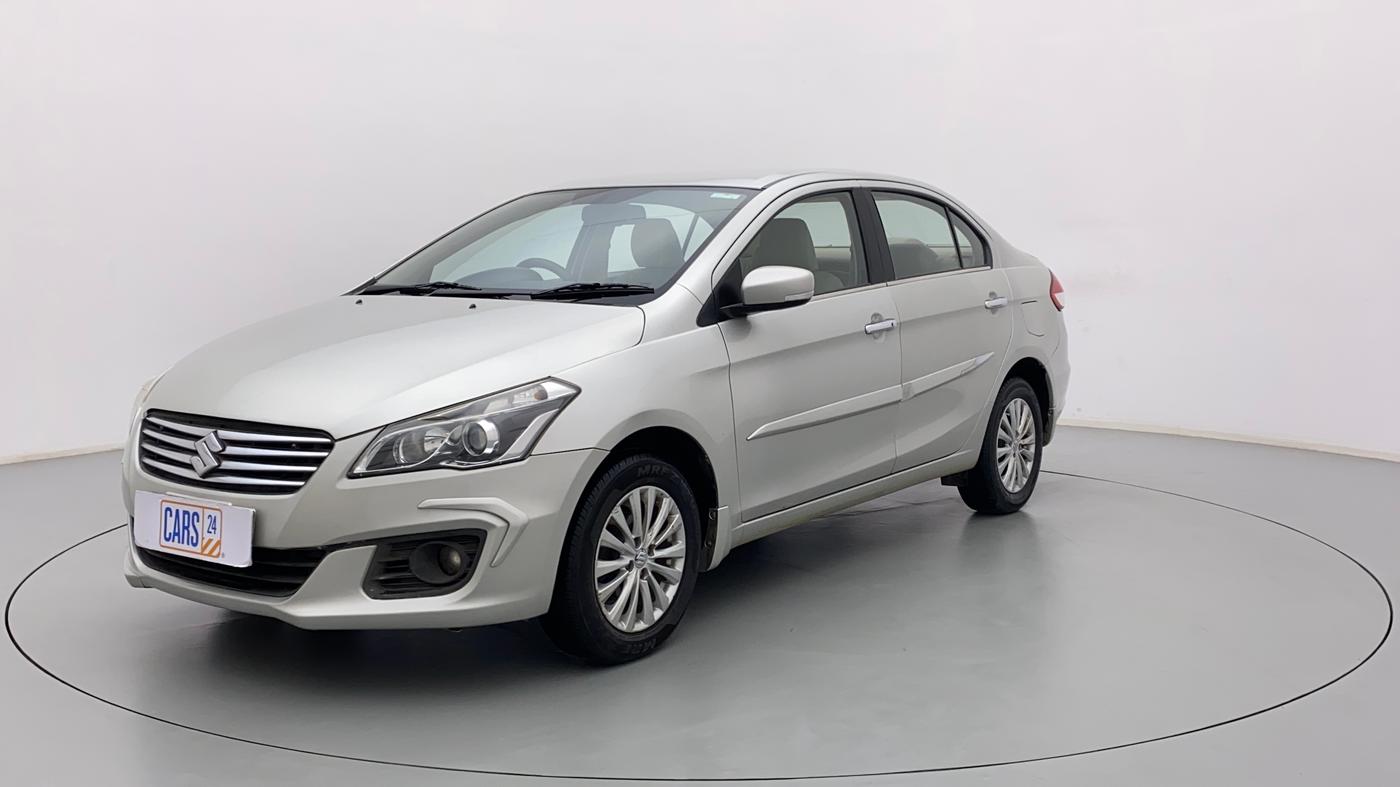 2017 Maruti Ciaz ZETA 1.4  AT PETROL, Petrol, Automatic, 59,305 km, Left Front Diagonal