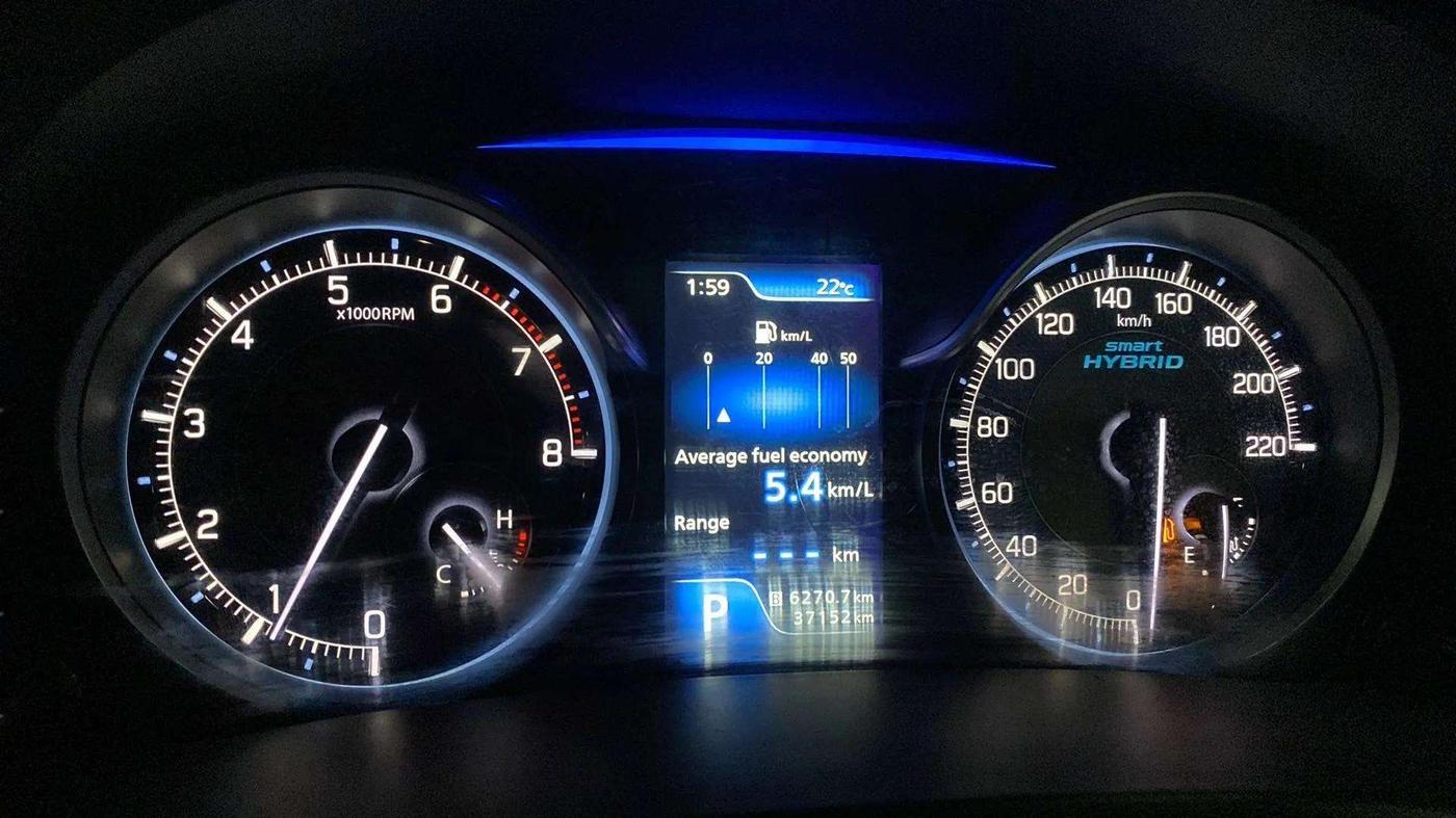 2020 Maruti XL6 ZETA AT, Petrol, Automatic, 37,177 km, Odometer Image