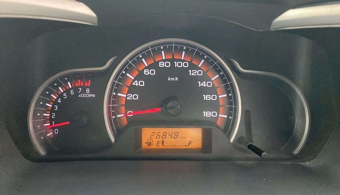2017 Maruti Alto K10 VXI, Petrol, Manual, 26,795 km, Odometer Image
