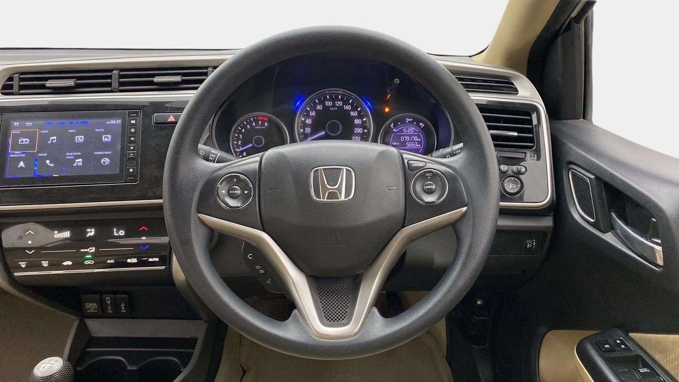 2021 Honda City 1.5L I-VTEC V MT 5TH GEN, Petrol, Manual, 79,456 km, Steering Wheel Close Up