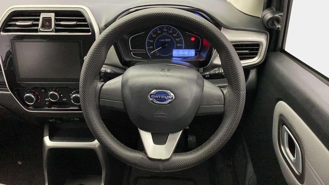 2021 Datsun Redi Go T(O), Petrol, Manual, 20,863 km, Steering Wheel Close Up