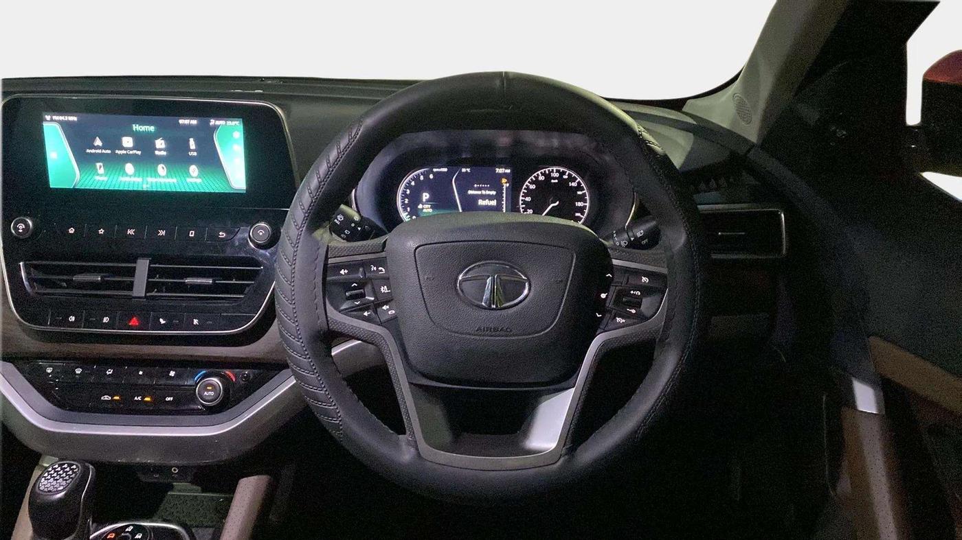 2021 Tata Harrier XZA 2.0L, Diesel, Automatic, 57,889 km, Steering Wheel Close Up