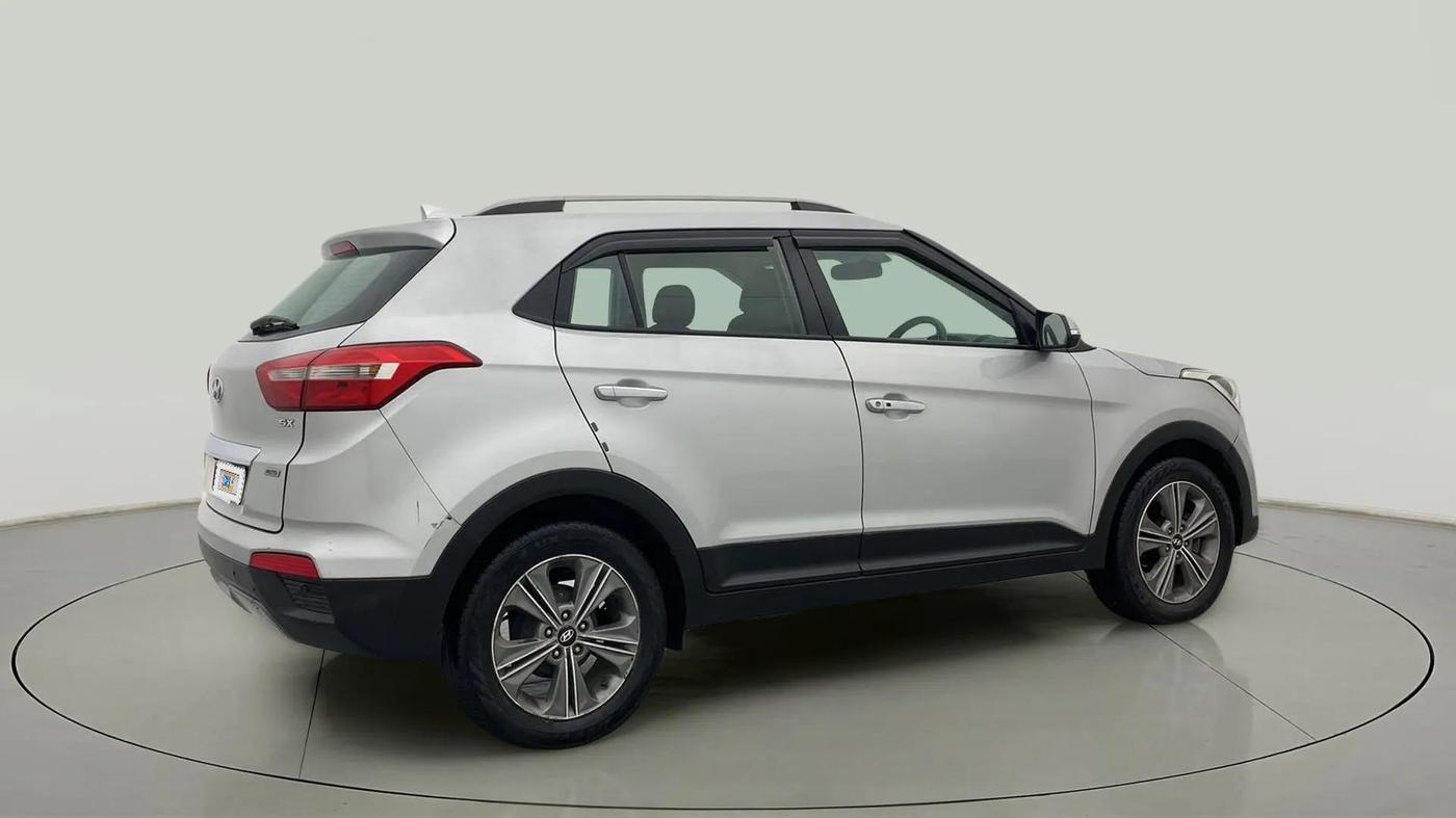 2018 Hyundai Creta SX PLUS AT 1.6 PETROL, Petrol, Automatic, 82,758 km, Right Back Diagonal