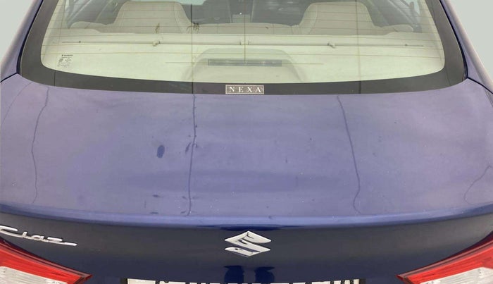 2018 Maruti Ciaz ZETA 1.4  MT PETROL, Petrol, Manual, 43,529 km, Dicky (Boot door) - Minor scratches