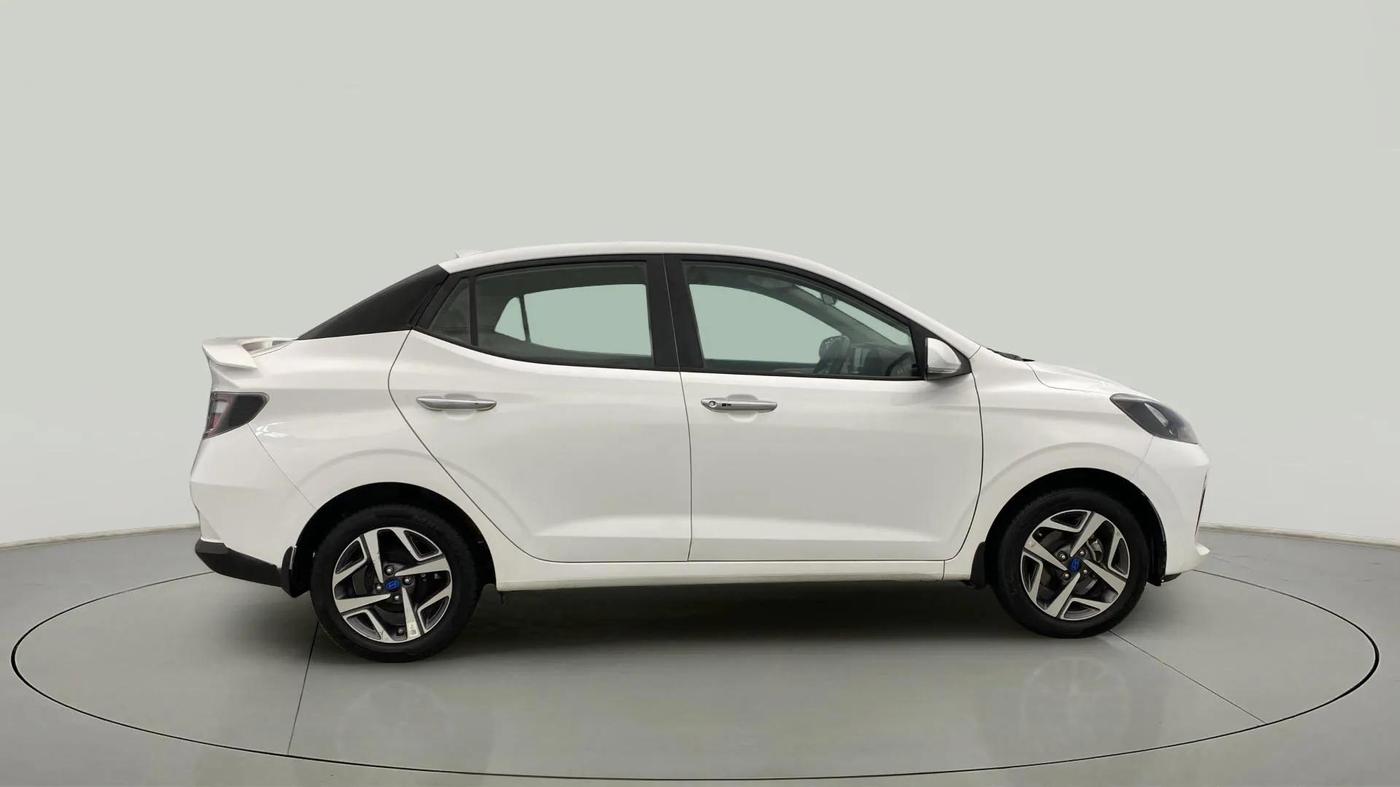 2023 Hyundai AURA SX 1.2 CNG, CNG, Manual, 42,558 km, Right Side View