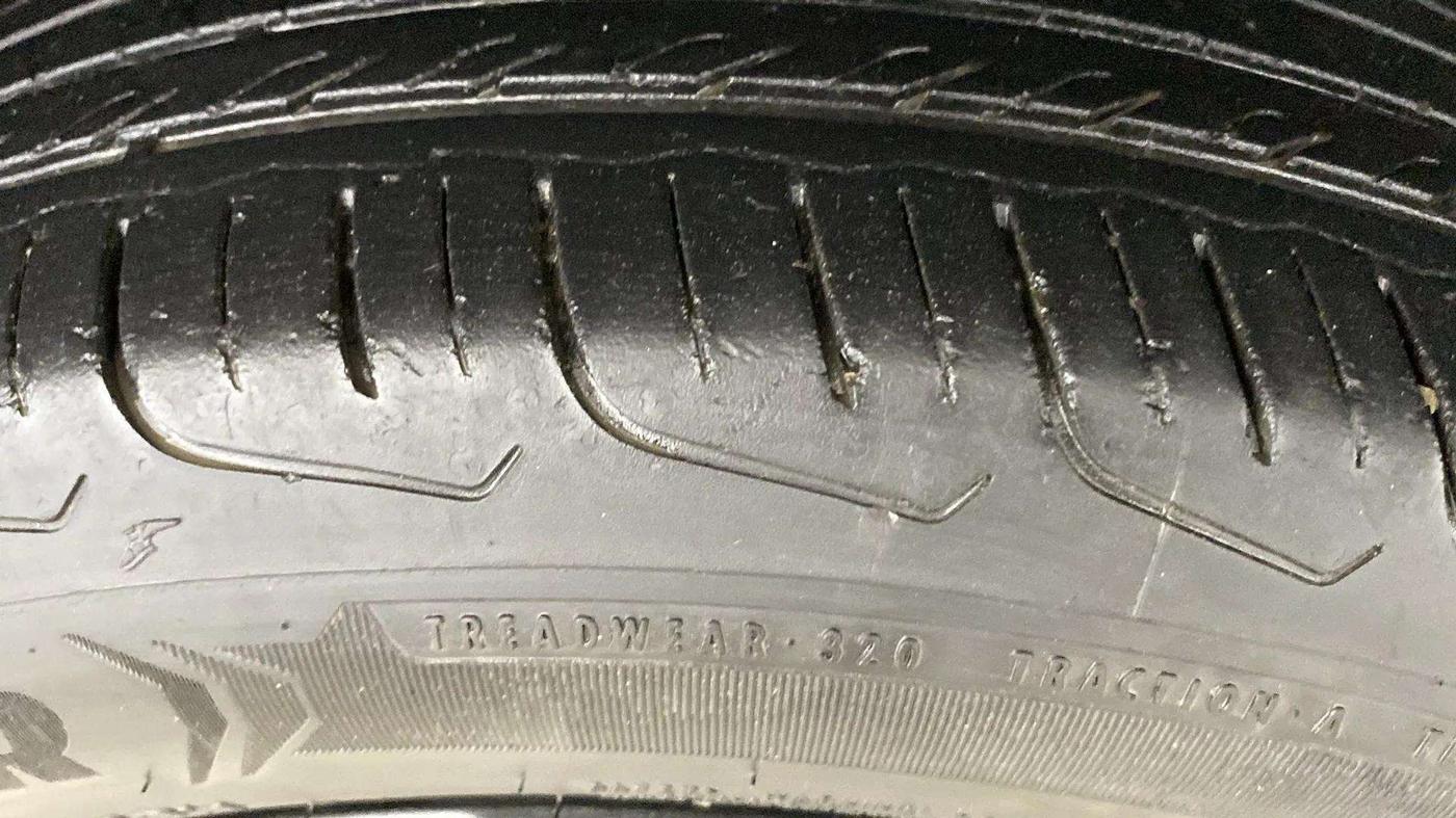 2023 Maruti FRONX DELTA PLUS 1.2MT, Petrol, Manual, 47,810 km, Left Front Tyre Tread