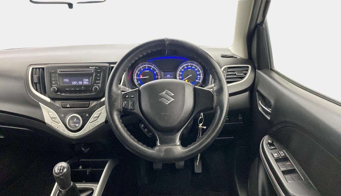 2017 Maruti Baleno DELTA PETROL 1.2, Petrol, Manual, 80,197 km, Steering Wheel Close Up