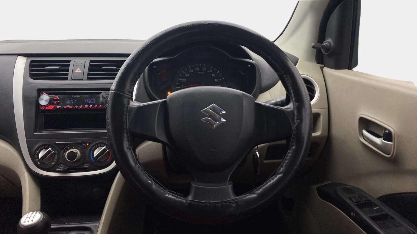 2015 Maruti Celerio VXI, Petrol, Manual, 64,361 km, Steering Wheel Close Up