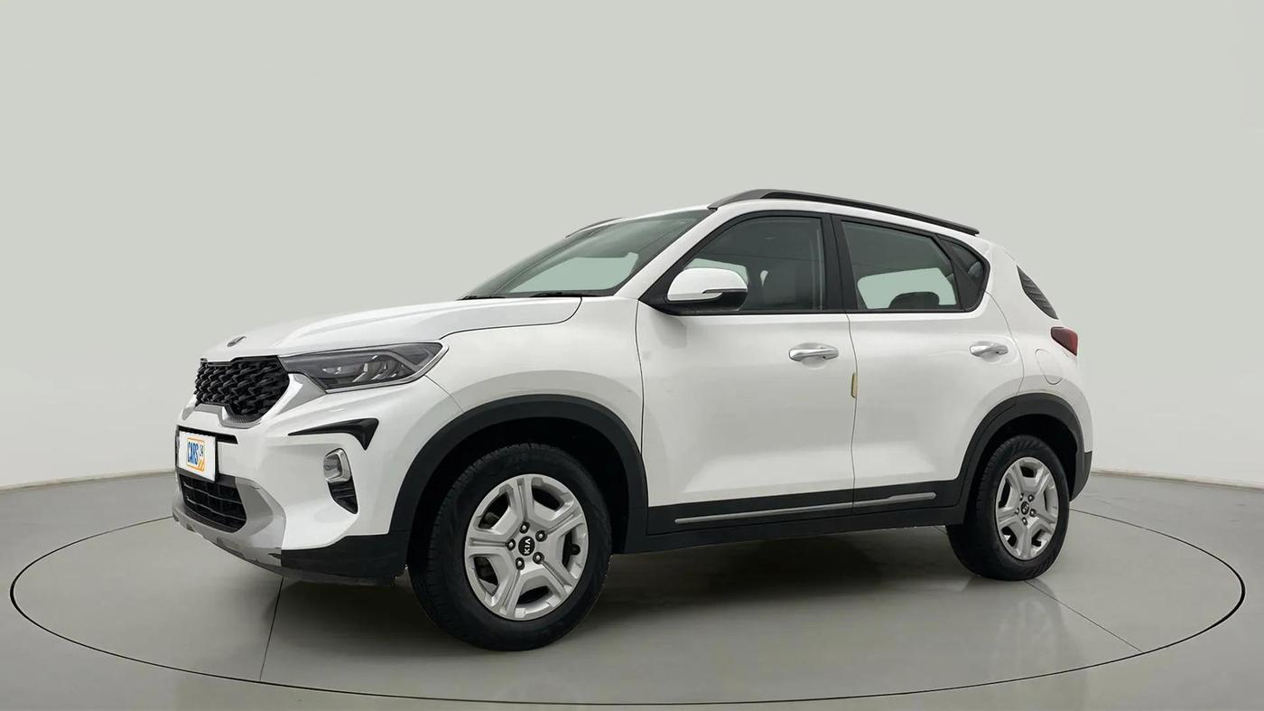 2020 KIA SONET HTX 1.0 IMT, Petrol, Manual, 88,669 km, Left Front Diagonal