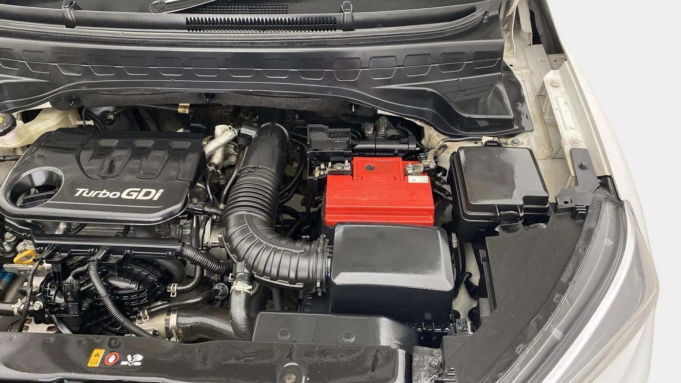 2020 KIA SONET HTX 1.0 IMT, Petrol, Manual, 88,669 km, Engine View - Left