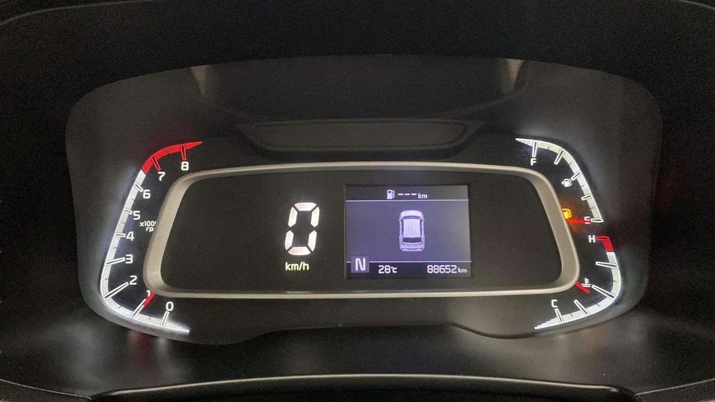 2020 KIA SONET HTX 1.0 IMT, Petrol, Manual, 88,669 km, Odometer Image