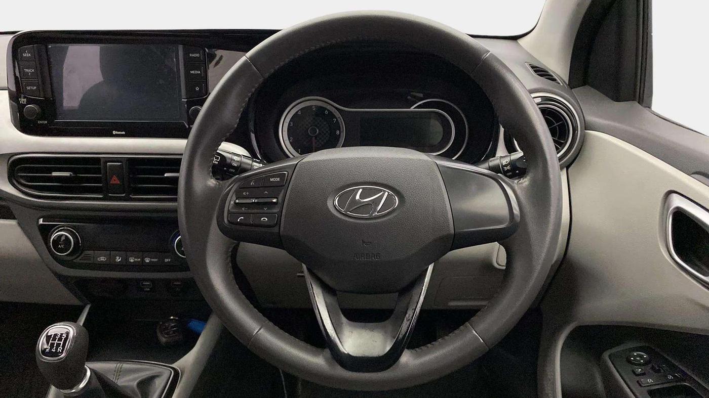 2019 Hyundai GRAND I10 NIOS ASTA 1.2 KAPPA VTVT, Petrol, Manual, 64,663 km, Steering Wheel Close Up