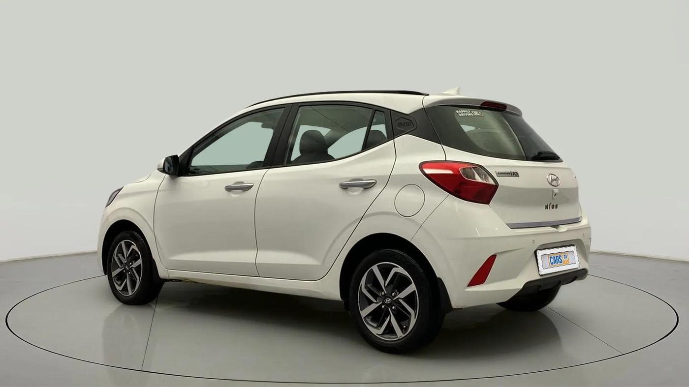 2019 Hyundai GRAND I10 NIOS ASTA 1.2 KAPPA VTVT, Petrol, Manual, 64,663 km, Left Back Diagonal