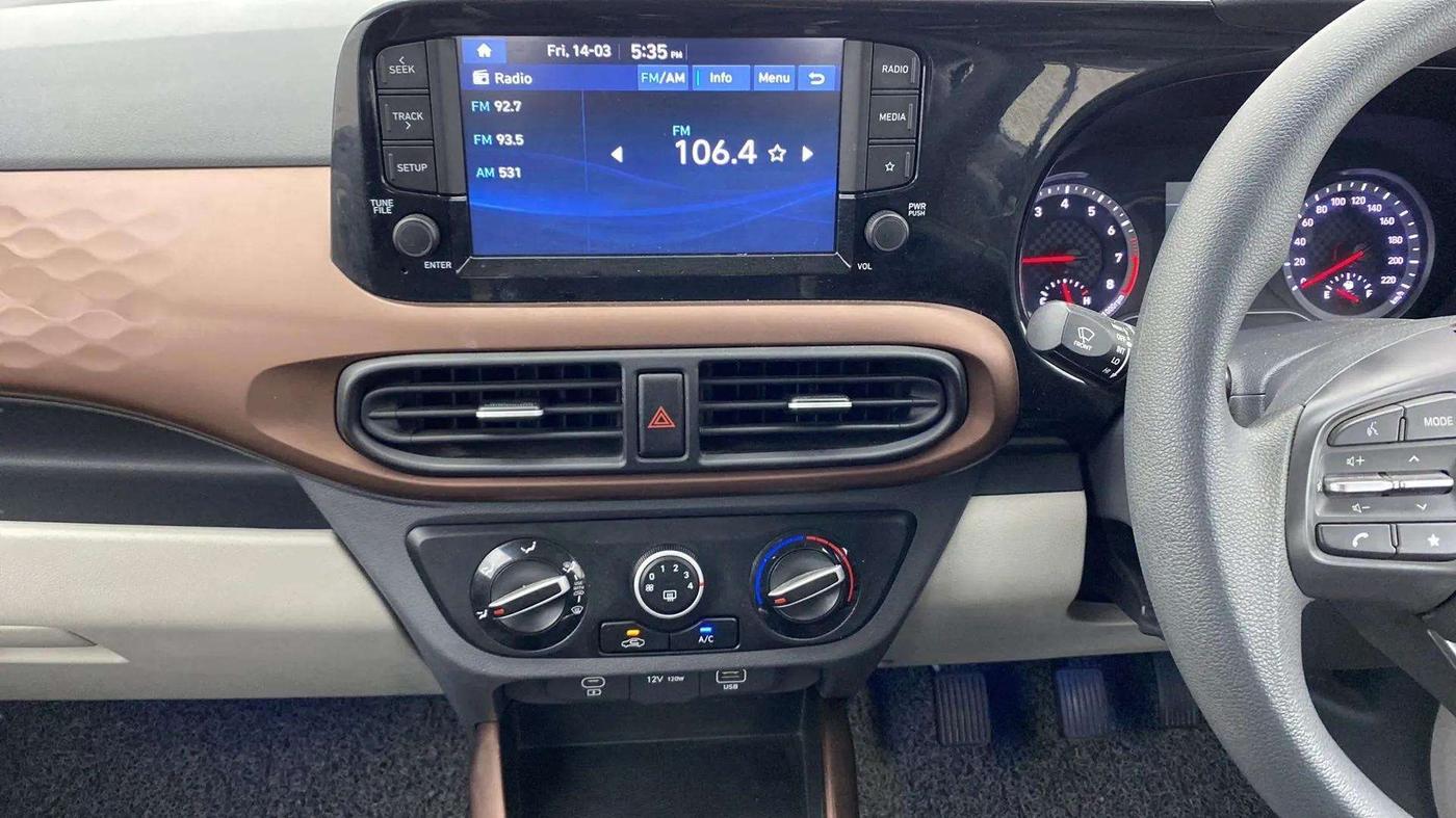2023 Hyundai AURA SX 1.2, Petrol, Manual, 22,285 km, Air Conditioner