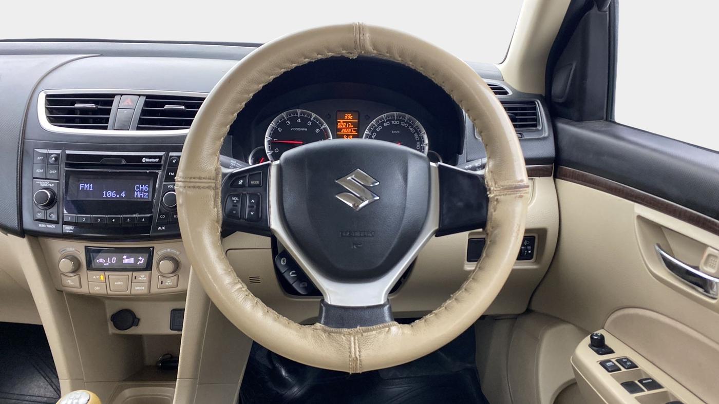 2016 Maruti Swift Dzire ZXI, Petrol, Manual, 28,499 km, Steering Wheel Close Up