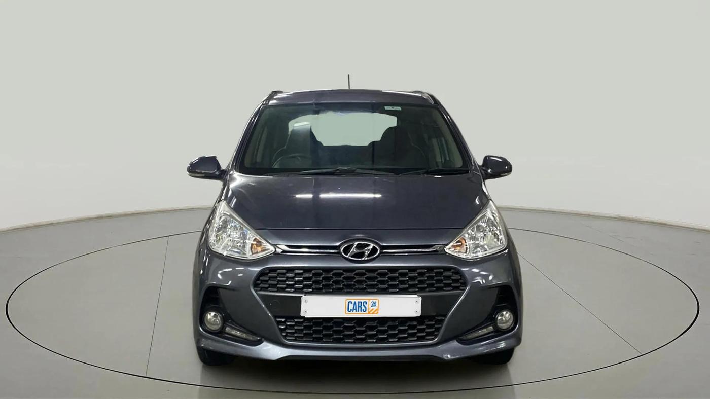 2017 Hyundai Grand i10 SPORTZ (O) AT 1.2 KAPPA VTVT, Petrol, Automatic, 46,600 km, Front