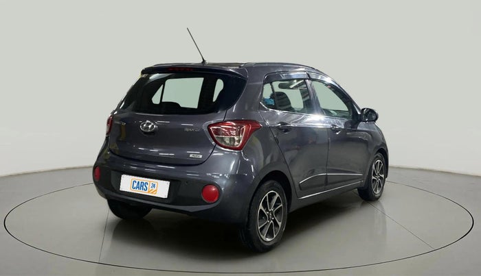 2017 Hyundai Grand i10 SPORTZ (O) AT 1.2 KAPPA VTVT, Petrol, Automatic, 46,600 km, Right Back Diagonal