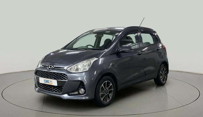 2017 Hyundai Grand i10 SPORTZ (O) AT 1.2 KAPPA VTVT, Petrol, Automatic, 46,600 km, Left Front Diagonal
