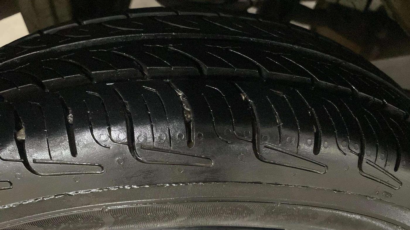 2020 Maruti Alto LXI OPT CNG, CNG, Manual, 47,752 km, Right Rear Tyre Tread