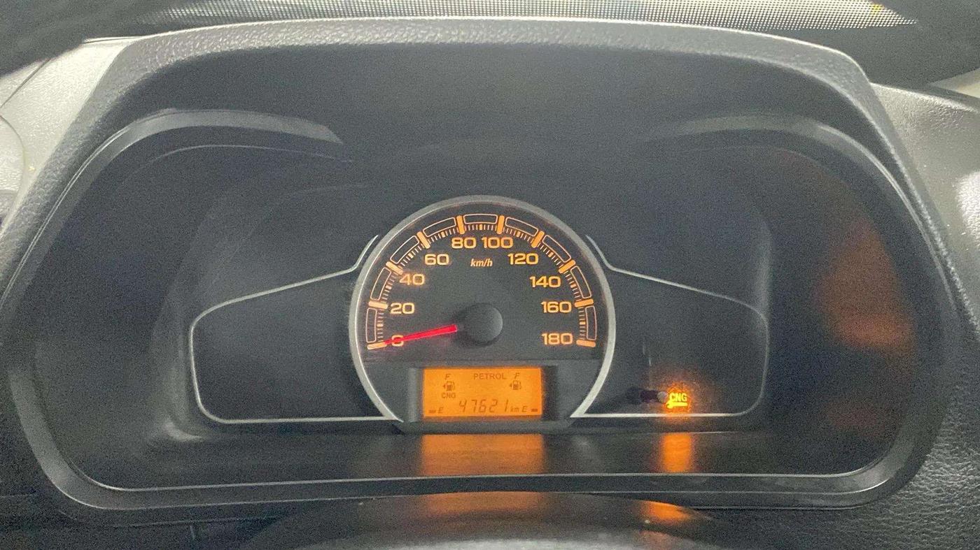 2020 Maruti Alto LXI OPT CNG, CNG, Manual, 47,752 km, Odometer Image