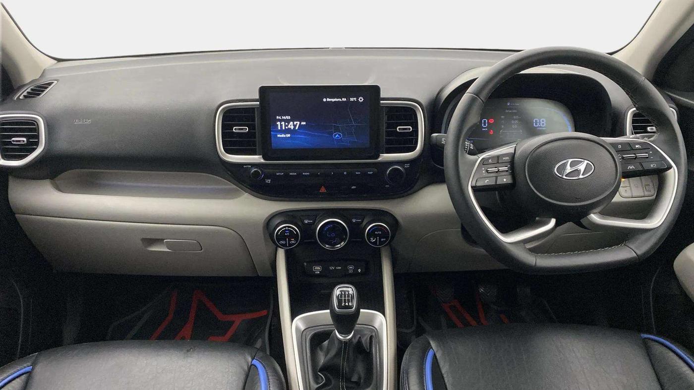 2024 Hyundai VENUE SX (O) MT 1.0 Turbo, Petrol, Manual, 21,747 km, Dashboard