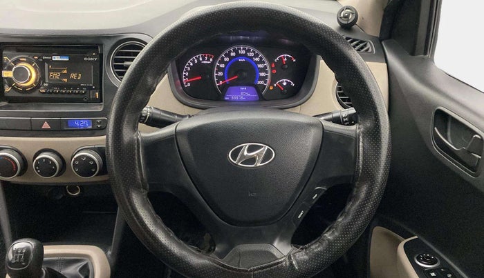2016 Hyundai Grand i10 MAGNA 1.2 KAPPA VTVT, Petrol, Manual, 33,900 km, Steering Wheel Close Up