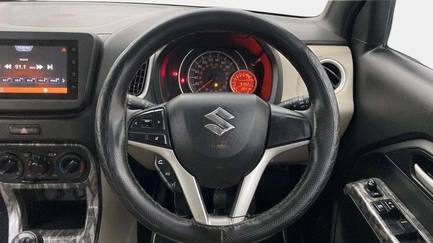 2020 Maruti New Wagon-R ZXI 1.2, Petrol, Manual, 91,539 km, Steering Wheel Close Up