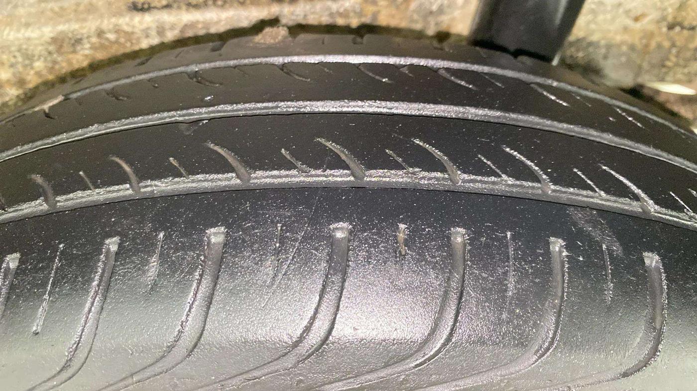 2020 Maruti New Wagon-R ZXI 1.2, Petrol, Manual, 91,539 km, Left Rear Tyre Tread