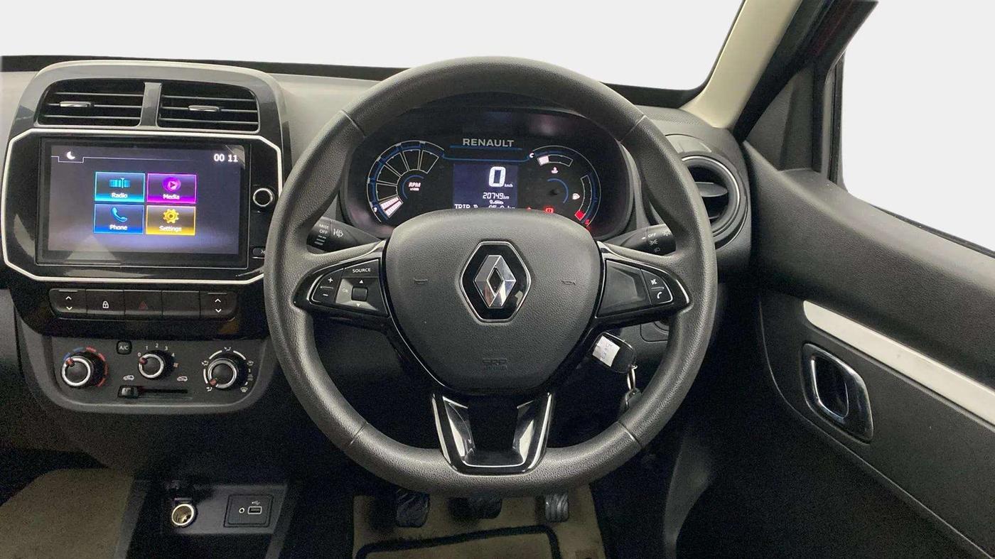 2024 Renault Kwid CLIMBER MT 1.0, Petrol, Manual, 20,773 km, Steering Wheel Close Up