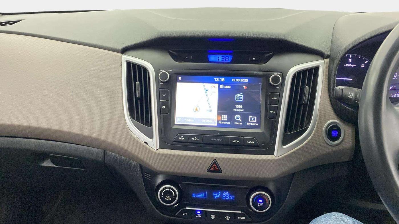 2019 Hyundai Creta SX AT 1.6 DIESEL, Diesel, Automatic, 58,921 km, Air Conditioner