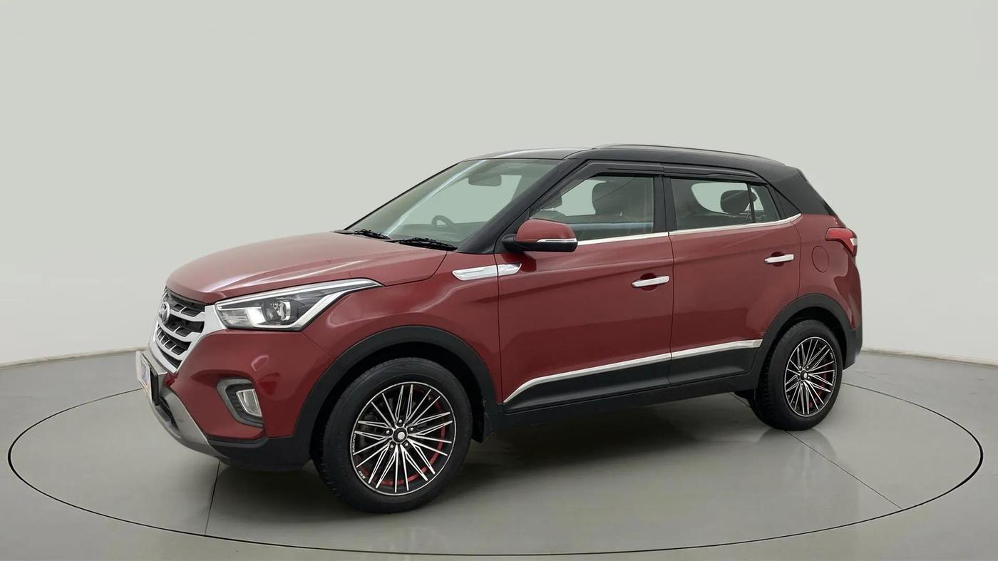 2019 Hyundai Creta SX AT 1.6 DIESEL, Diesel, Automatic, 58,921 km, Left Front Diagonal