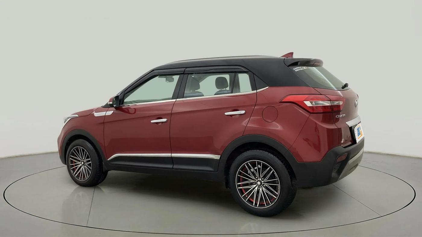 2019 Hyundai Creta SX AT 1.6 DIESEL, Diesel, Automatic, 58,921 km, Left Back Diagonal
