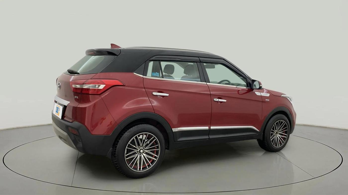 2019 Hyundai Creta SX AT 1.6 DIESEL, Diesel, Automatic, 58,921 km, Right Back Diagonal