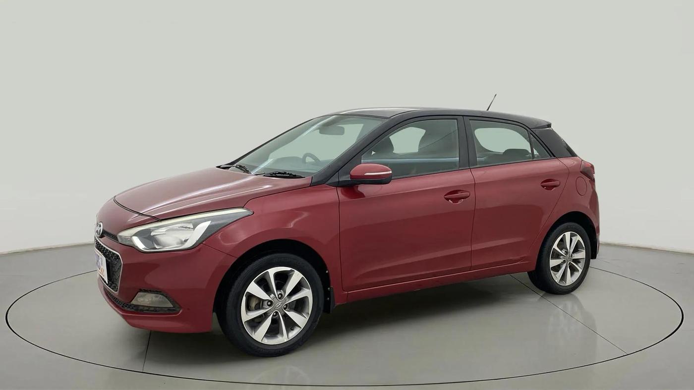 2017 Hyundai Elite i20 ASTA 1.2 DUAL TONE, Petrol, Manual, 42,975 km, Left Front Diagonal