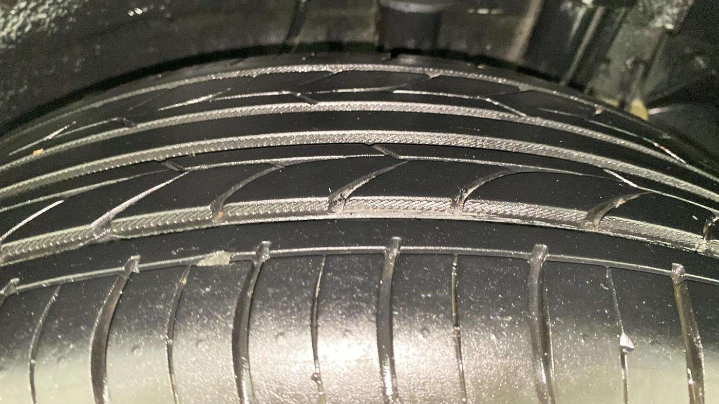 2020 Tata NEXON XZ PETROL, Petrol, Manual, 95,121 km, Left Rear Tyre Tread