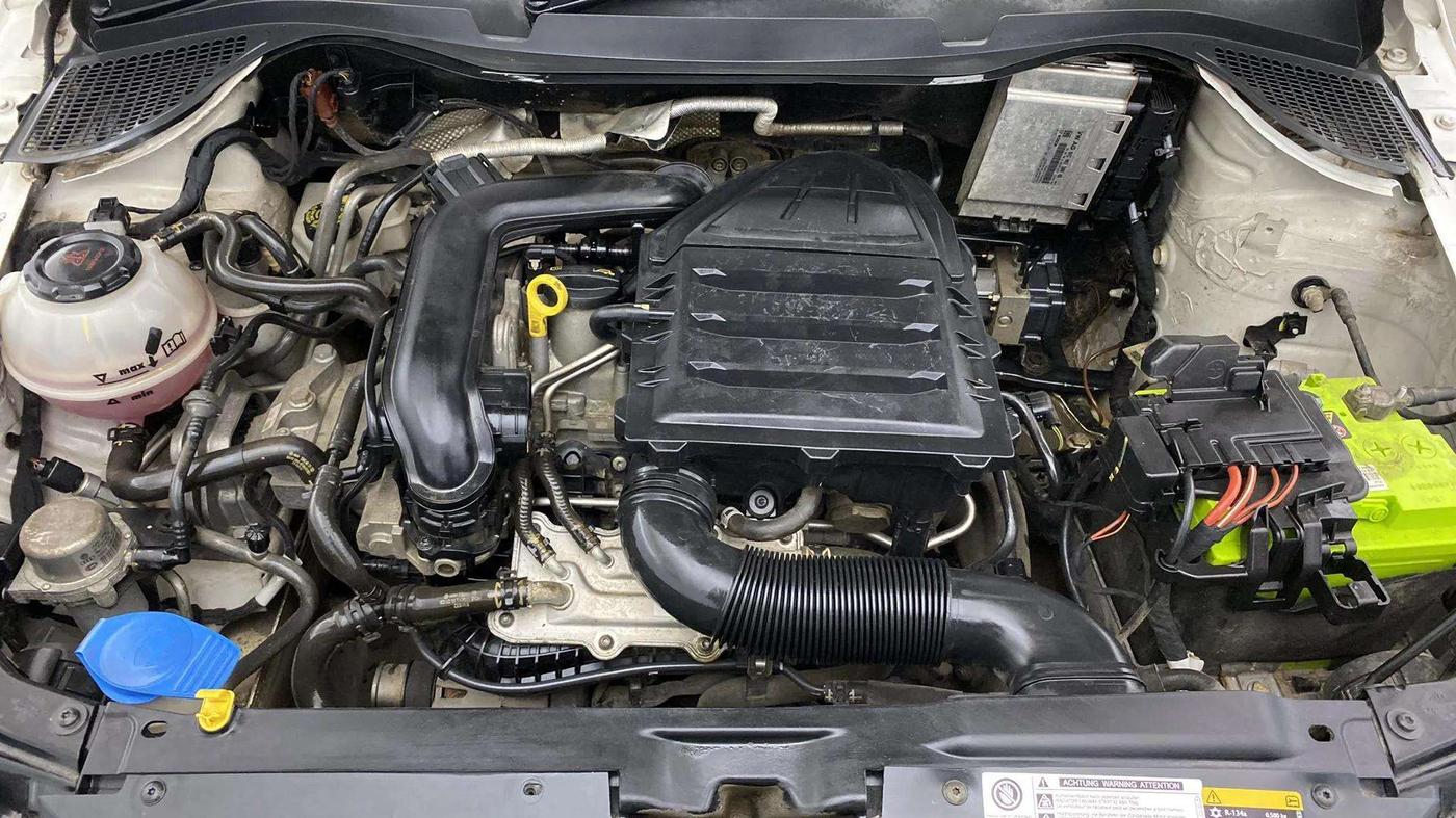 2020 Skoda Rapid ACTIVE 1.0 TSI, Petrol, Manual, 45,034 km, Engine View