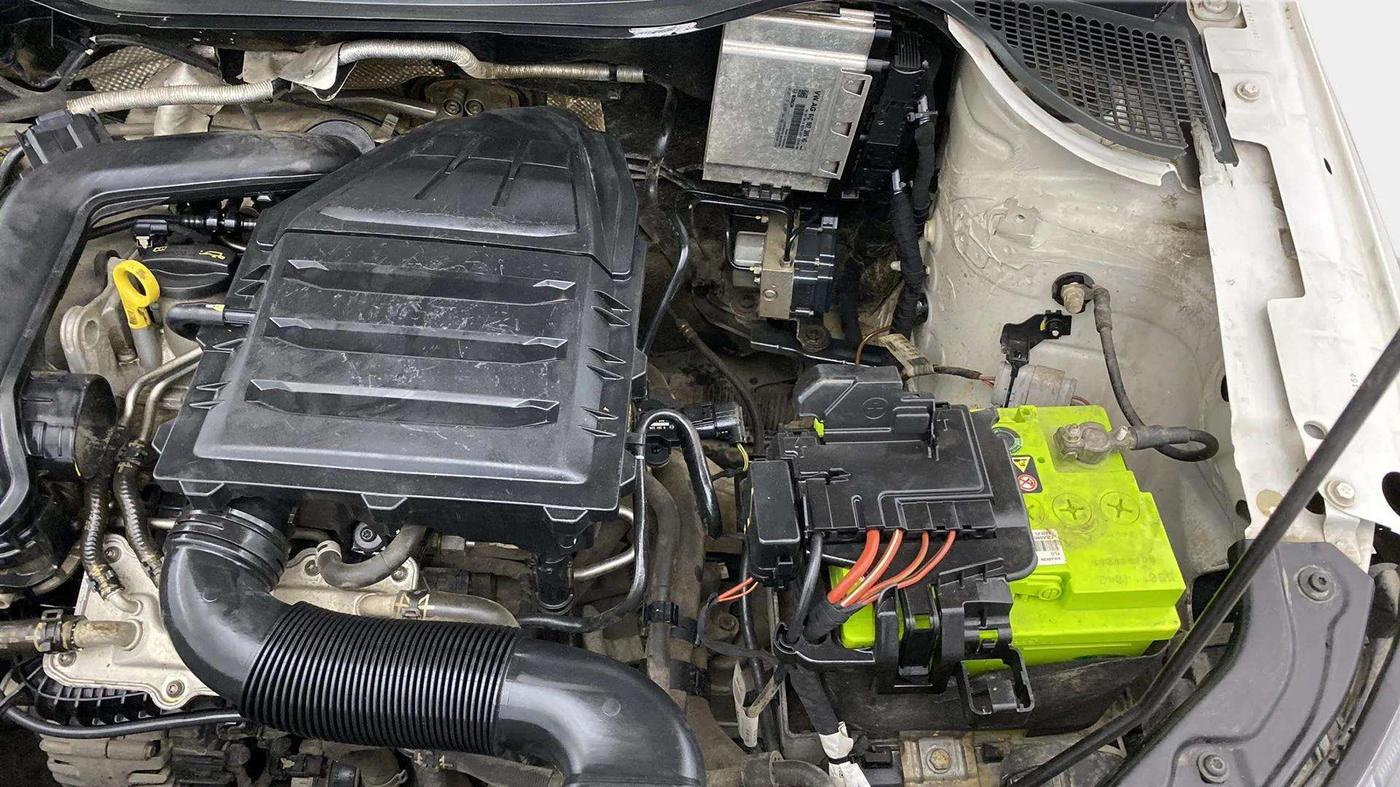 2020 Skoda Rapid ACTIVE 1.0 TSI, Petrol, Manual, 45,034 km, Engine View - Left