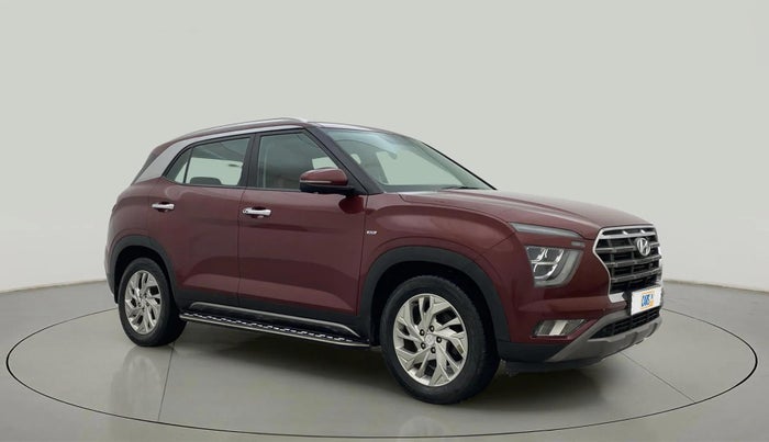 2020 Hyundai Creta SX IVT 1.5 PETROL, Petrol, Automatic, 62,525 km, Right Front Diagonal