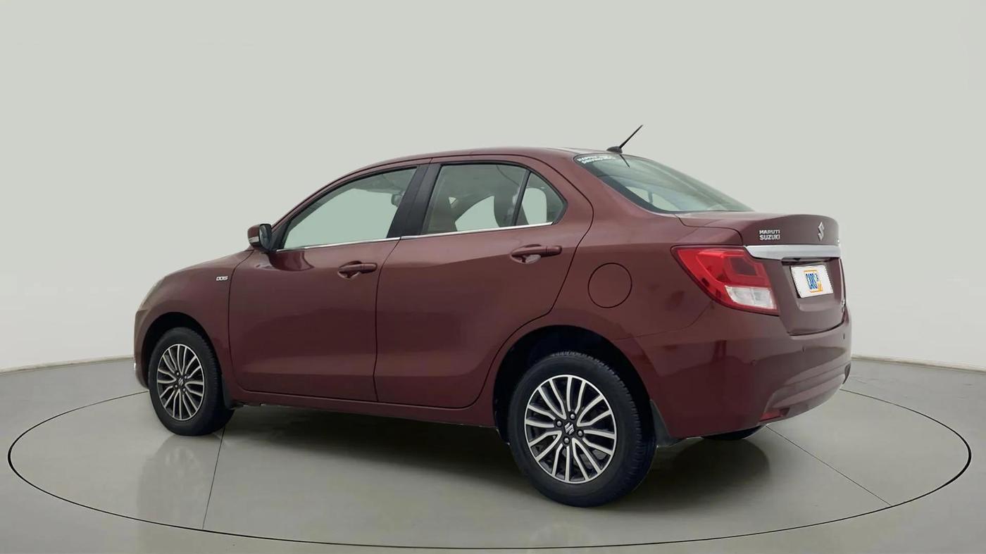 2017 Maruti Dzire ZDI PLUS AMT, Diesel, Automatic, 11,330 km, Left Back Diagonal